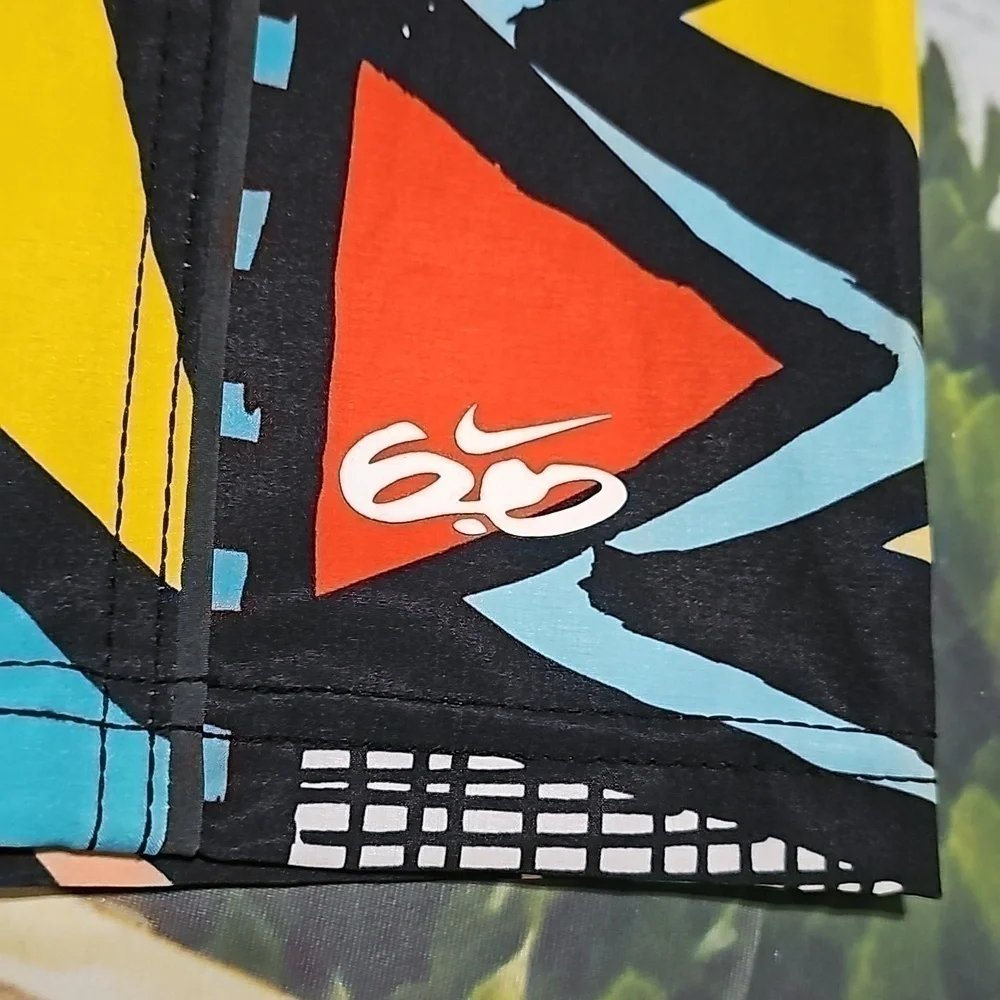 Nike Graphic Print Board Shorts Size 34